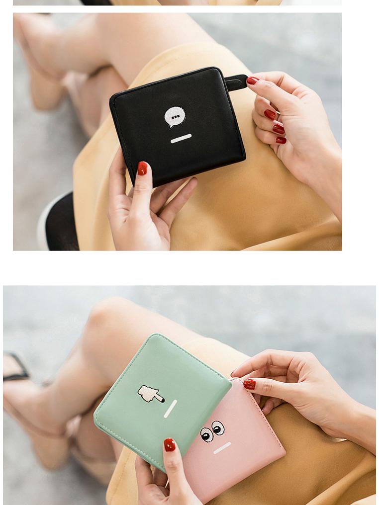 Xiangyin Women's Mini Wallet: 2024 Korean Ultra-Thin Folding Leather Wallet - Cute & Simple for Students