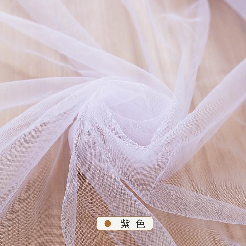 

1m/2m/5m Encrypt Soft Mesh Fabric for Sewing Wedding Dresses Wedding Decorations Gauze Curtains Mosquito Nets DIY Skirt Fabrics 160x200cm