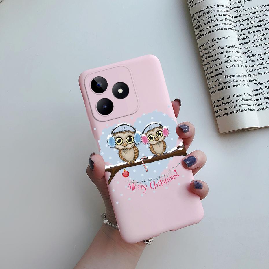 For Funda Realme Note 50 Case RMX3834 Cute Love Heart Silicone Soft Phone Case For Realme Note 50 Back Cover Note50 6.74" Coque
