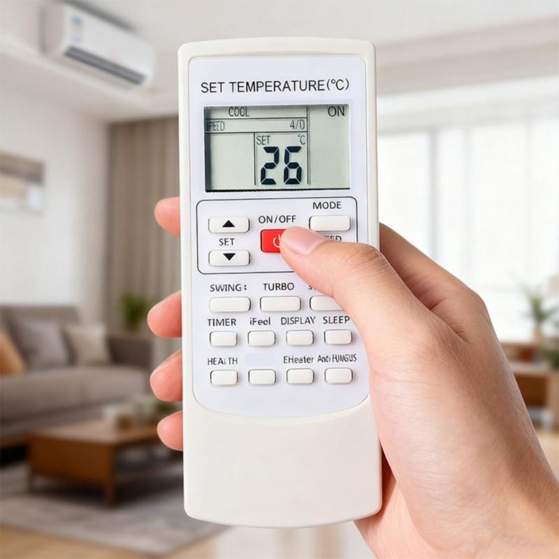 Air Conditioning Remote Control for H502E Air Conditioner Directly Replacement Remote Controller Accessories