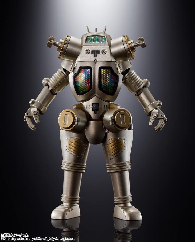 TAMASHII NATIONS Sufletul lui Chogokin Ultra Seven King Joe a 55-a aniversare 160mm ABS vopsit figurină mobilă GX-37R Ver. Aproximativ. turnat sub presiune și