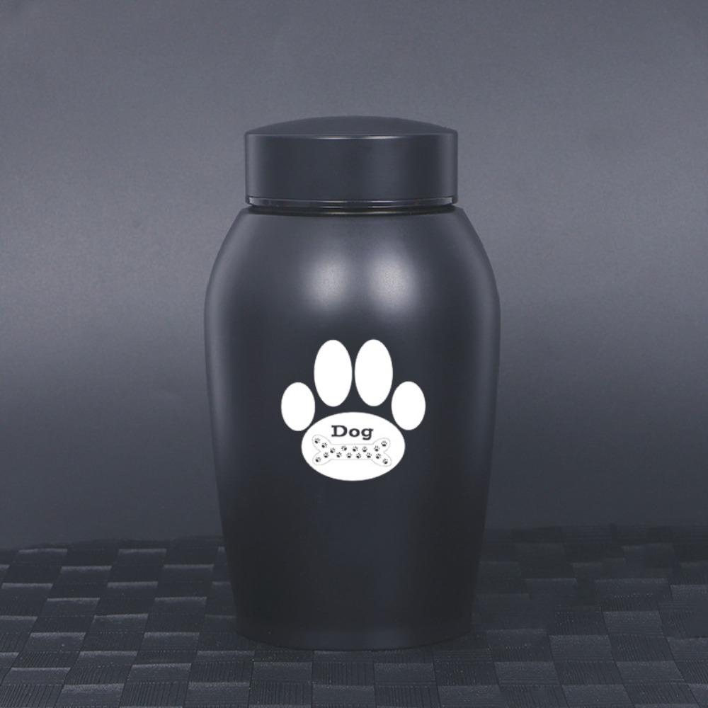 

Black Pet Cremation Urn Portable Memorial Pet Urn Columbarium Sealed Funeral Urn Funeral Supplies Style 11