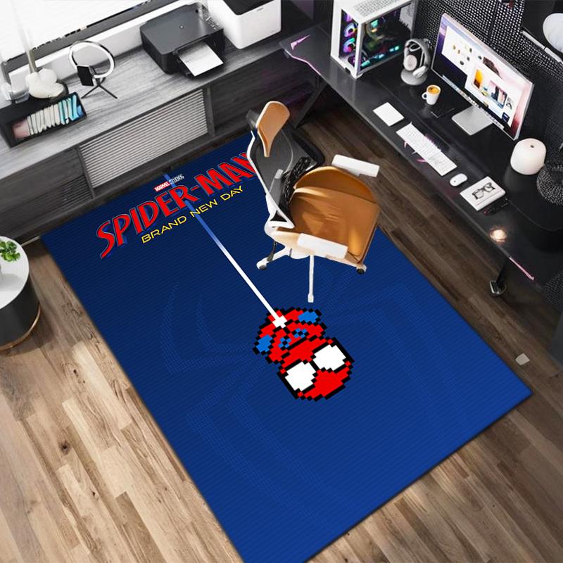 1 Stück Spider-Man Teppich - Heimdekoration Teppich für Wohnzimmer Schlafzimmer Bodenbelag Computertisch Bereichsteppich