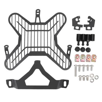 Headlight Protector High Strength Metal Motorcycle Headlight Grille Cover Protective Guard for R