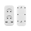 European Power Strip with USB Socket 5V2A - German Standard for Russia, Ukraine, Kazakhstan (P-02)