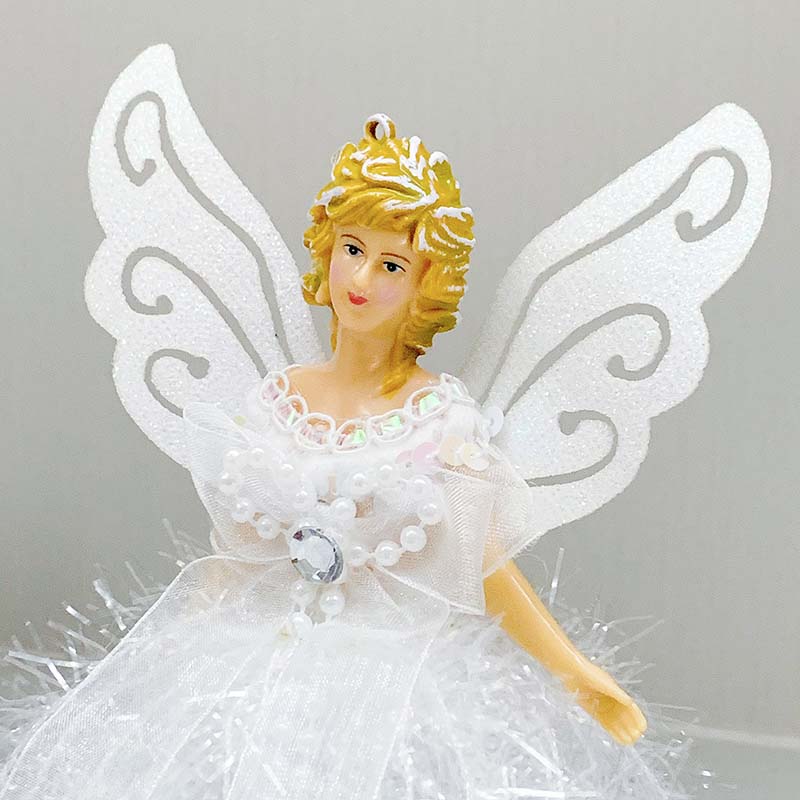 WTEMPO Creative Little Angel Doll Christmas Ornaments Retro DIY Festive Indoor & Outdoor Party Decor Props Christmas Tree Hanging Pendants Gifts