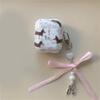 Cute Ballet Shoes Bowknot Keychain Hanging Decorations Keyring Hanging Ornament