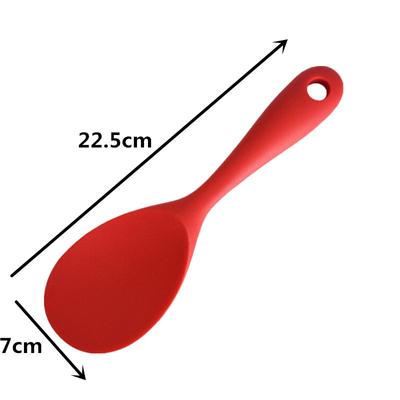 Silicone Rice Rice Paddle Spoon Nonstick Sushi Spatula Serving Scoop
