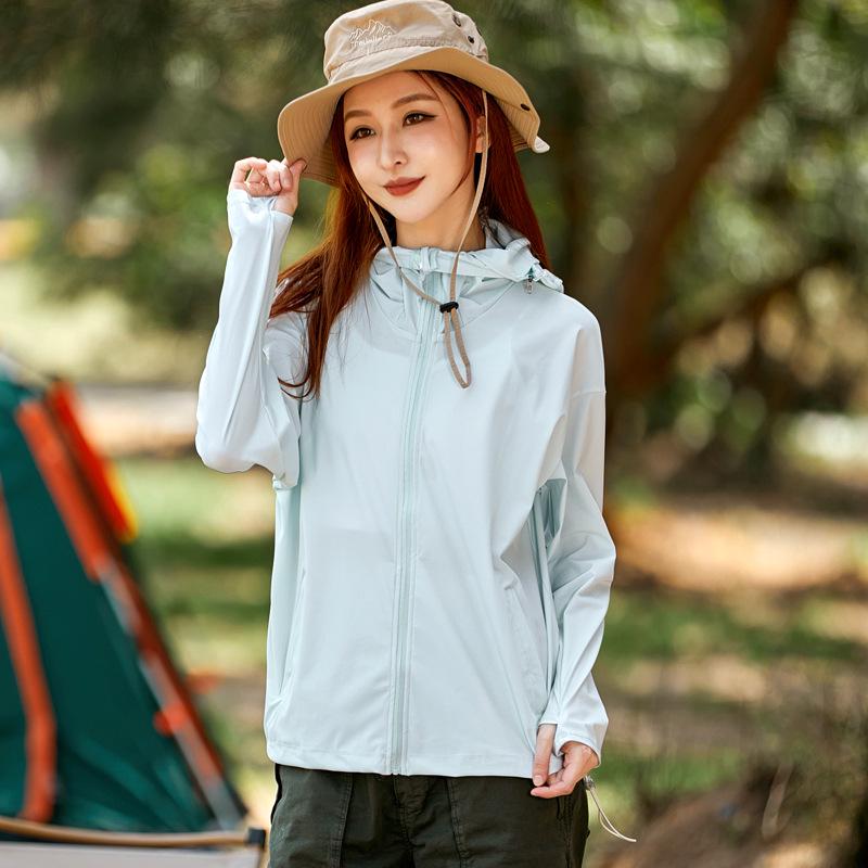 

Унісекс великого розміру куртка MM з крижаного шовку для захисту від сонця, легка та дихаюча, стійка до УФ-випромінювання для літа 2025 XXL