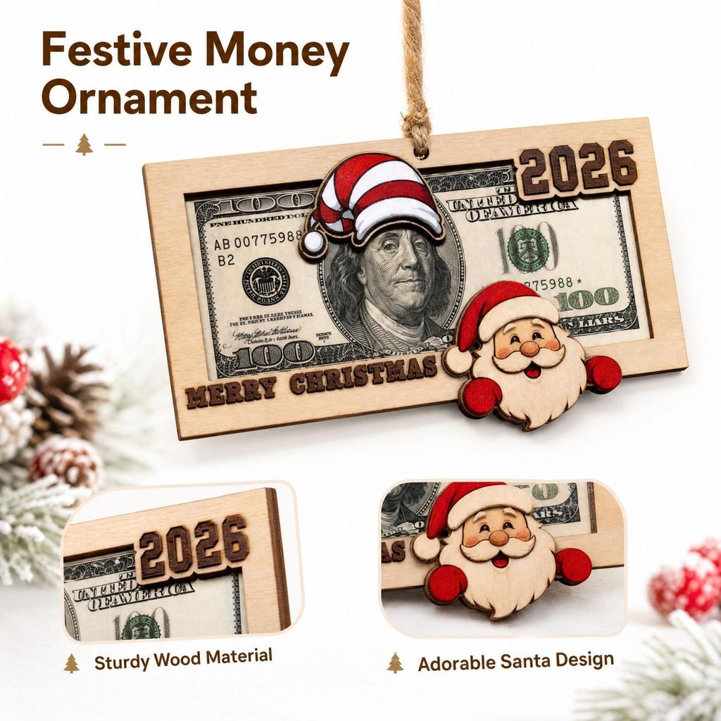 Christmas Gift Hanging Ornament for Holiday Decor and Present Display