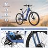 KROSS  Electric Mountain Bike 250W Mid Motor , 43.2V Removable Battery, Front Suspension