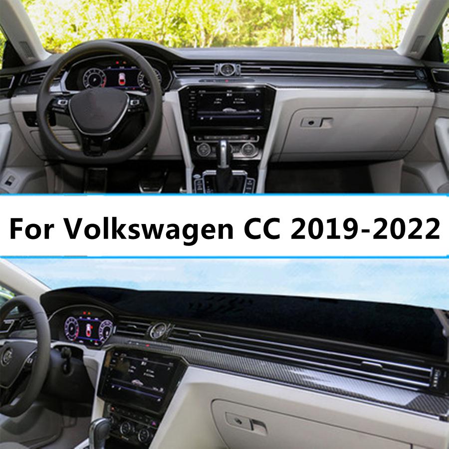 

Внутренний автомобильный чехол для приборной панели, коврик для приборной панели, ковер, козырек от солнца, чехол для приборной панели, подходит для Volkswagen VW CC CC 2019-2022