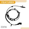 ABS Wheel Speed Sensor No.9L3Z2C190A Rear Right ABS Sensor Anti-lock Braking System Sensor for Ford F-150 2009-2010 Pickup