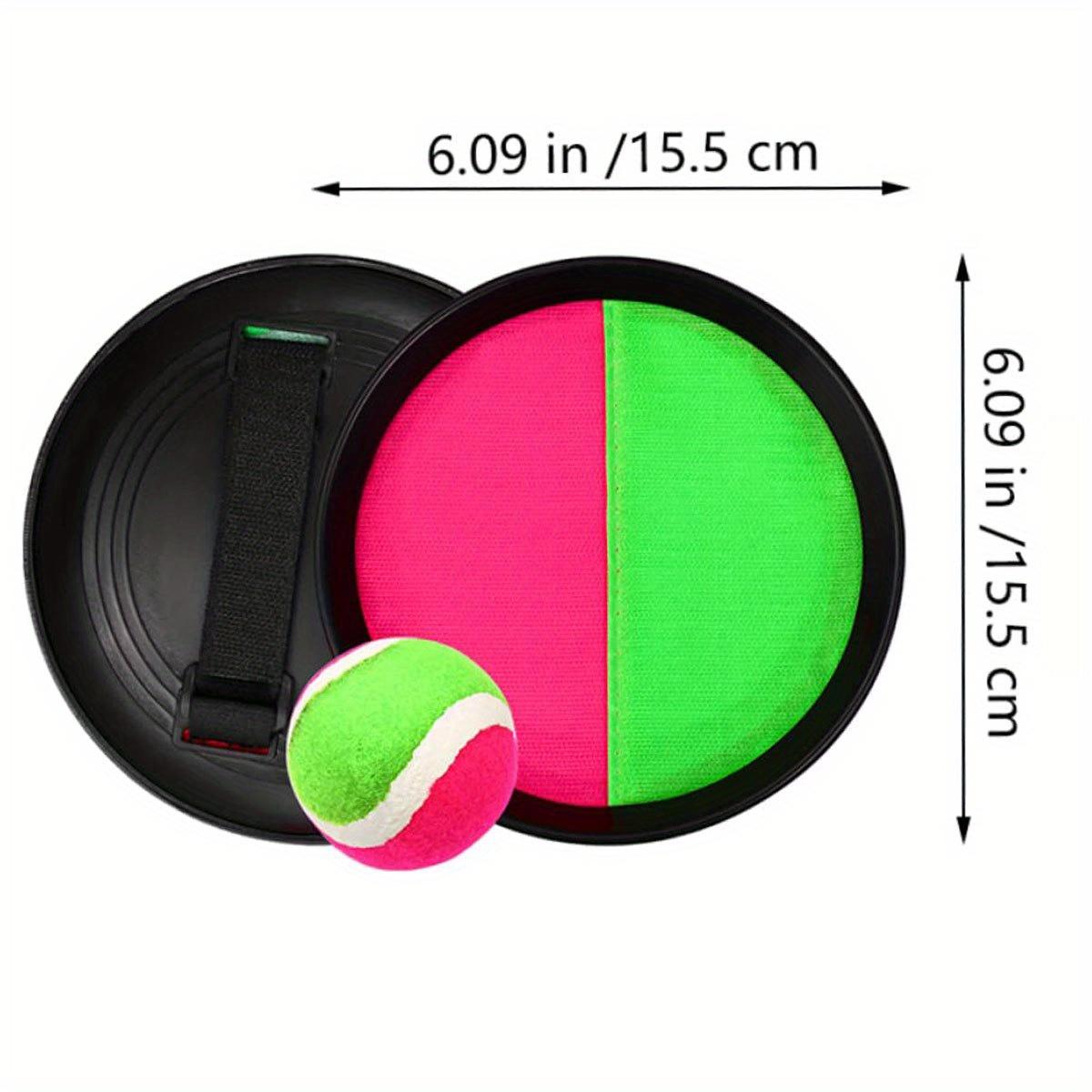 3pcs/set Sucker Sticky Ball Set Throw And Catch Ball Game Toy Party Fun Interactive Game for Outdoor Indoor Catch Ball ZSY
