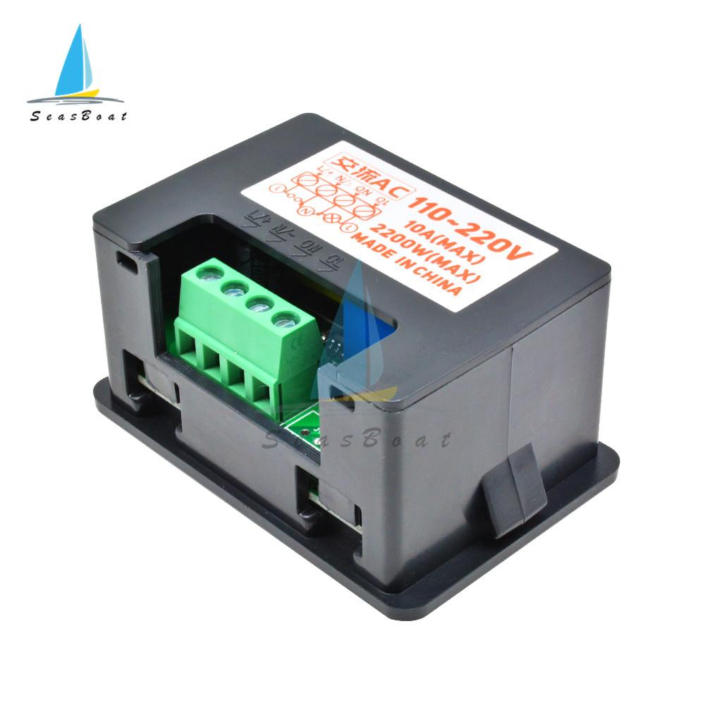1.37 inch LCD Display Microcomputer Time Controller Programmable Digital Time Delay Relay 12V 24V 110V 220V LED Digital Relay Relays 5