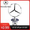 Bilklistermärke A C E S Clasaa 1 st 44 mm Mercedes Benz motorhuvslogotyp för Mercedes Benz E S W202 W203 W204 W208 W210 W220 W221
