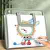 Hand-Held Folder Multi-Pocket Folder Organizer Office Supplies Hand-Held Portable Folder For Filing Home Organization