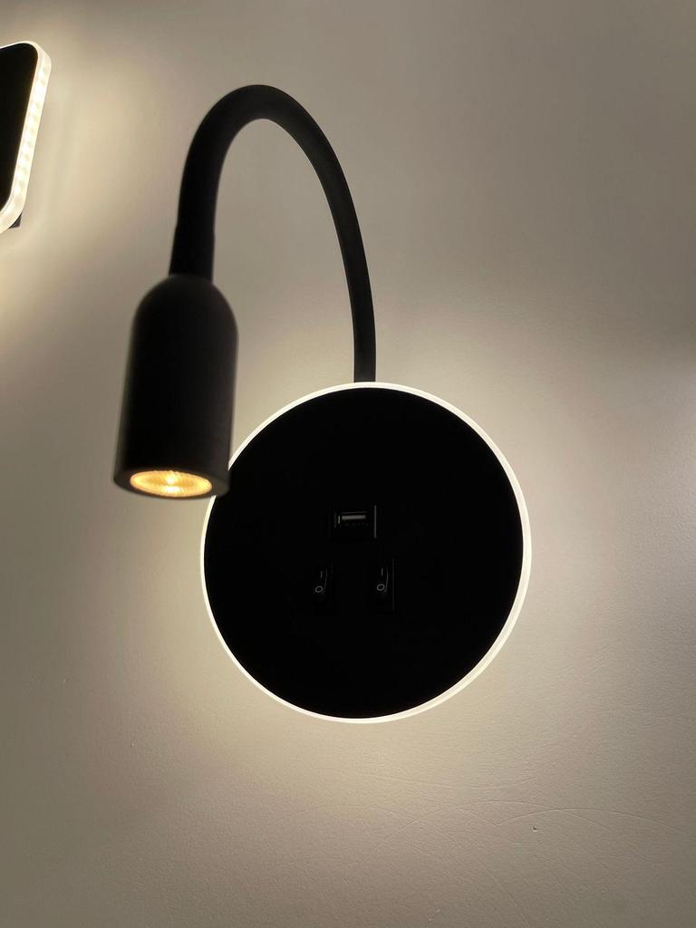 LED USB Wall Lamp for Reading - Bedside & Study Room