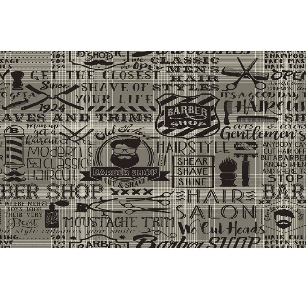 Barber Shop 3d Wall Murals Wallpaper Vintage Modern Hair Salon Wallpaper Suitable For Barber Shop Beauty Salon Murals