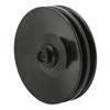 Double Groove Power Steering Pump Pulley 5 8in Keyway Shaft 86 01975 R Replacement for Chevy SBC BBC 350 454 Engine
