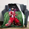 Player Jersey Blankets Flannel Printed Breathable Warm Throw Blanket for Home Office Bedspreads 0708a68