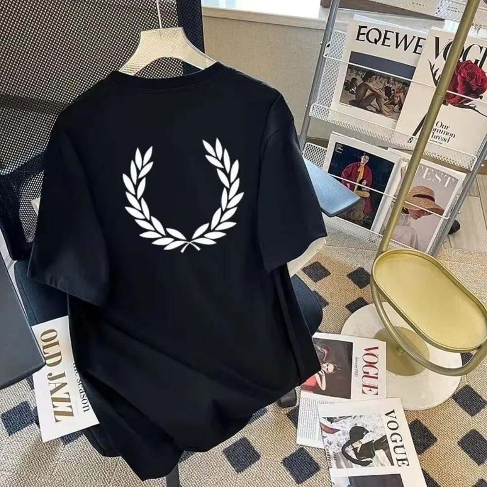 

Summer Fashion Heavyweight Retro Men s Fun Leaf 100% Cotton Printed Round Neck High Quality Casual Fitness Street T-shirt XXXXXL чёрный