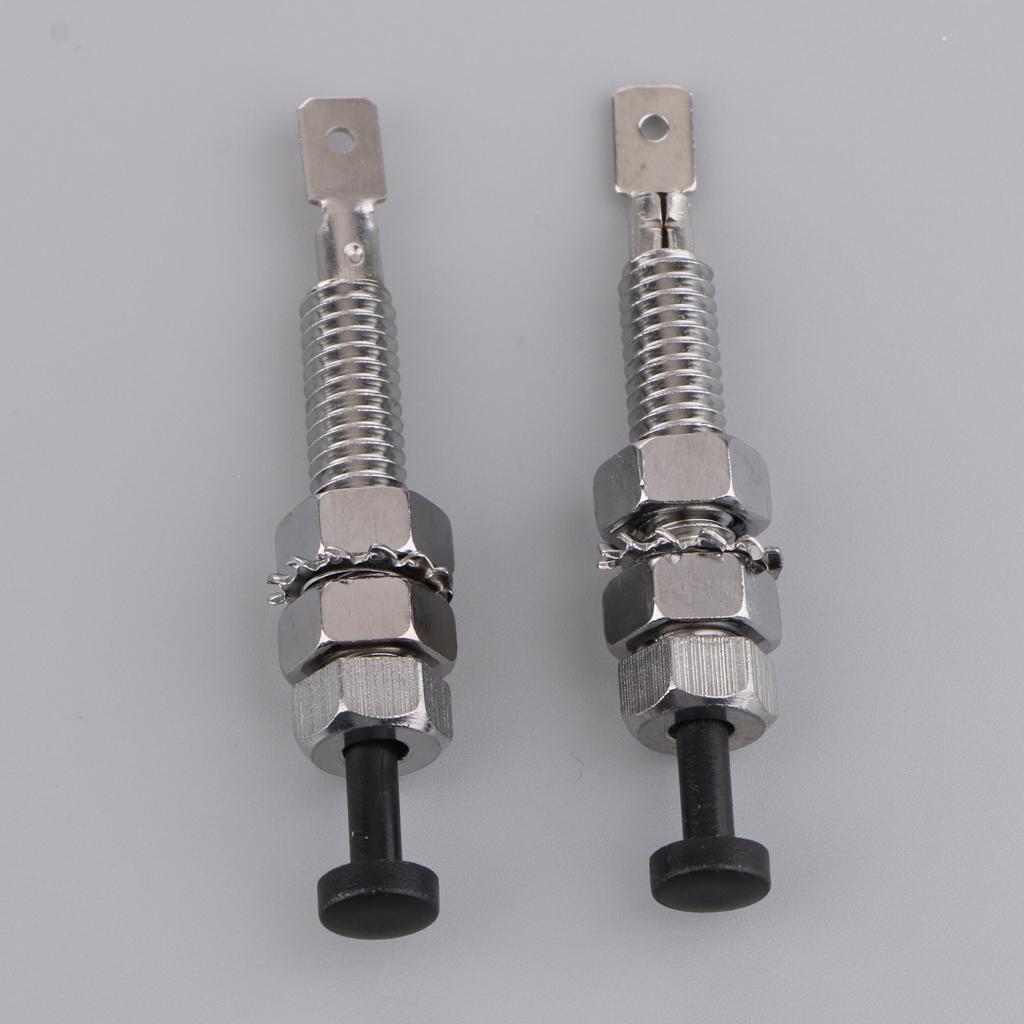 Buy Pair Universal Car Truck Boat Bonnet Alarm Light Hood Door Pin ...