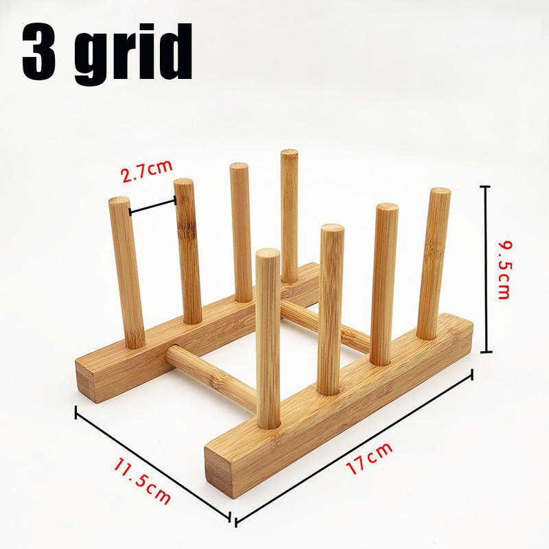 

Стойка для хранения тарелок Многофункциональная деревянная стойка для чашек, тарелок, крышек, кастрюль, держатель для слива, кухонный органайзер, полка, контейнер для хранения