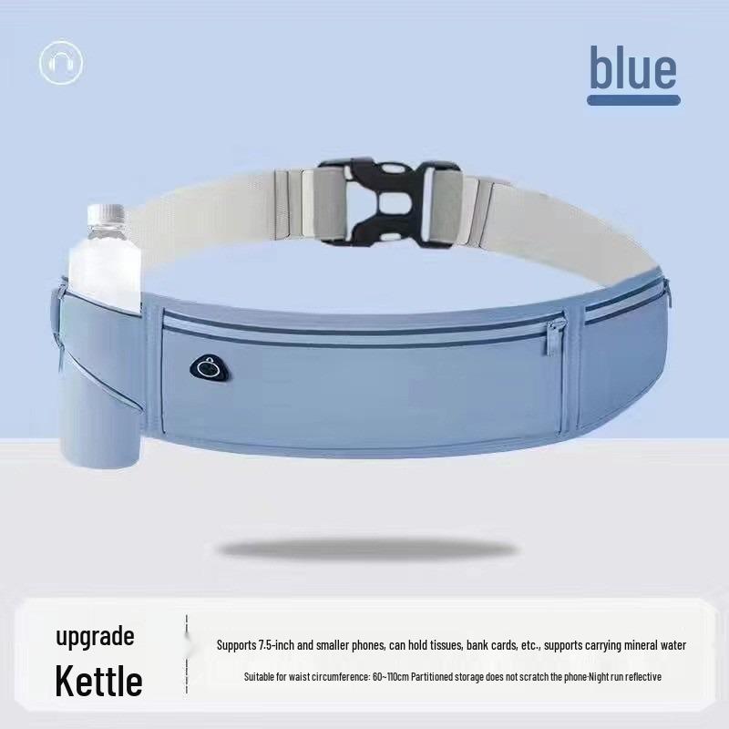 Unisex Waterproof Multi-Pocket Running Waist Bag for Outdoor Sports