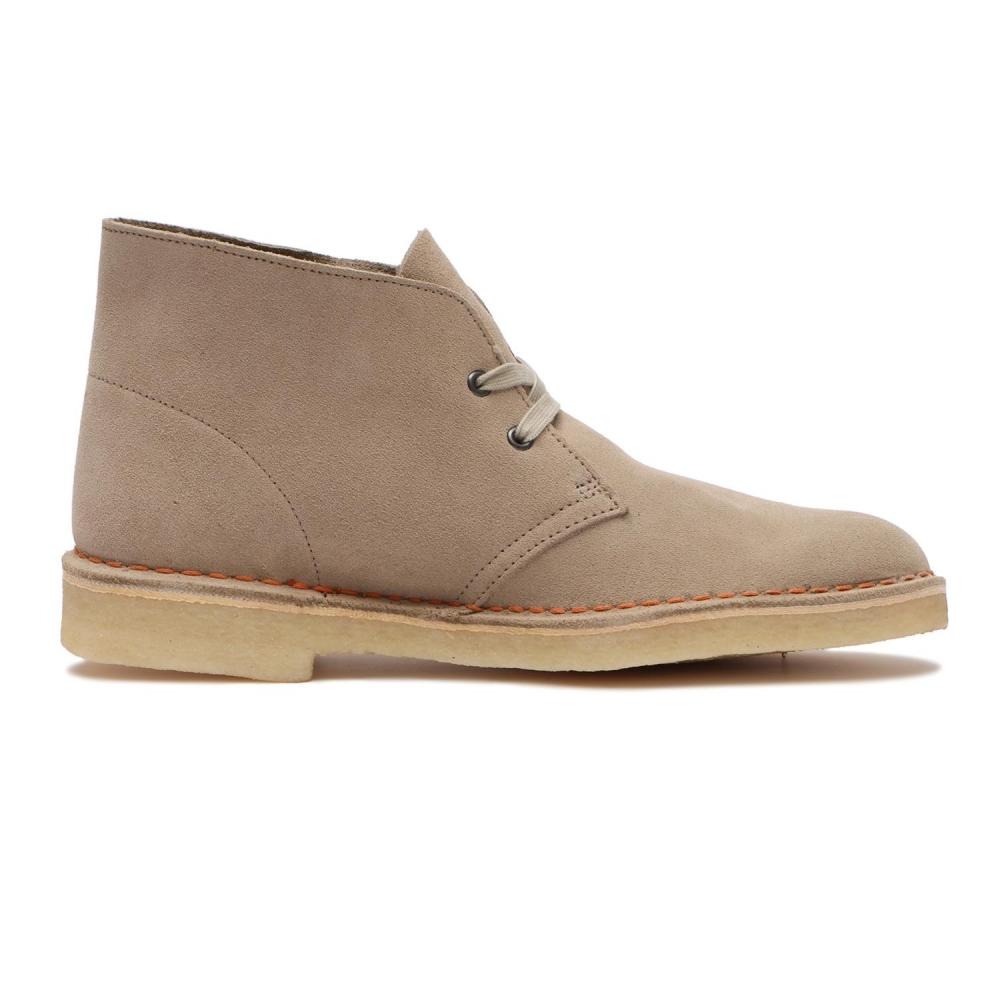 Clarks Desert Boot 26155527 Piaskowy Zamsz