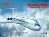 ICM 1/144 Scale Ilyushin IL-62M Long-Haul Passenger Aircraft Plastic Model