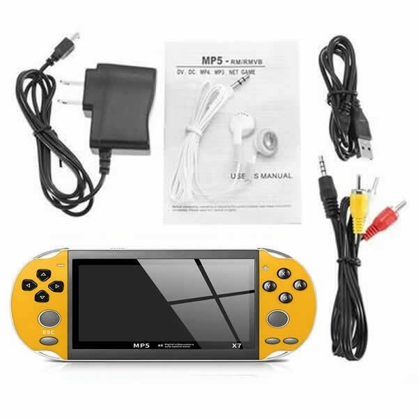 Neues Upgrade 5,1-Zoll-Handheld-Gaming-Player 8 GB ROM PSP-Konsole Handspielmaschine Integrierte 3000+ Spiele PK PSP-Spielekonsole