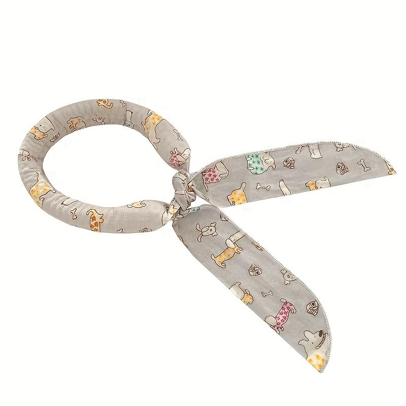 Summer Pet Cooling Scarf/collar for Cats Dogs Adjustable Strap Design Suitable for Summer Beach Walks, Runs, and Hikes