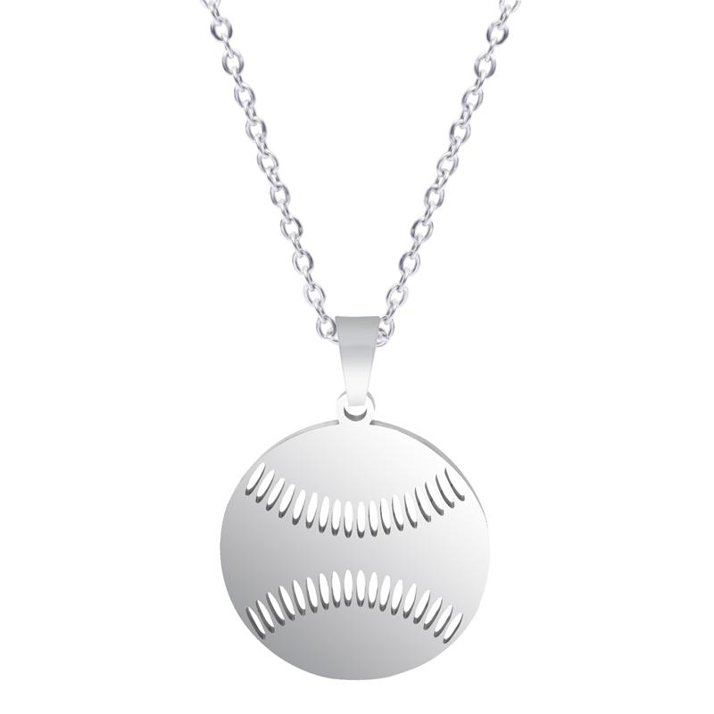 Fashion Ball Necklace For Women Men Basketball Tennis Charm Pendants Chain Around The Neck Football Necklace 2026 Jewelry Choker
