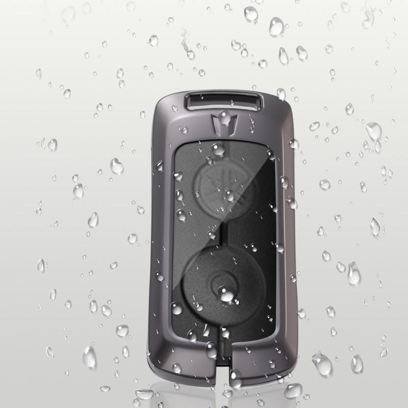 Metall Zink Auto Fernbedienung Schlüssel Fall Abdeckung Shell Für Yamaha NVX NVX155 XMAX 250 300 400 MVX 55 QBIX JAUNS AEROX 2 Taste Schutz FOb