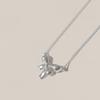47Bag 925 Silver Mini Ribbon Necklace Tania