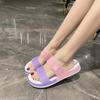Sandals for Women Summer Jelly Sandals Beach Shoes Casual Sandals Half Drag Women Shoes Ladies Slippers
