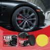 Car Tire Shine Wax Durable Protection Gloss Enhancer for Plastic Parts Long-Lasting Maintenance Coating Anti-aging Tire
