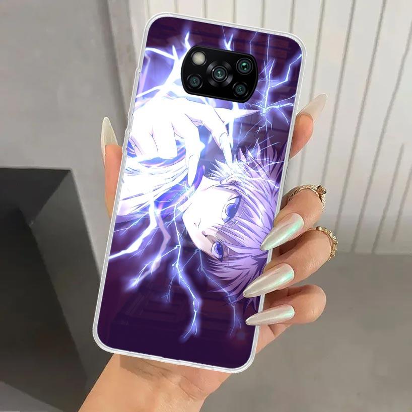 Killua Hunter HXH Phone Case for Xiaomi Poco X7 X6 X5 X4 X3 Nfc F7 Ultra F6 F5 Pro F4 GT F3 M6 M5S M4 M3 Soft Print Shell Poco X