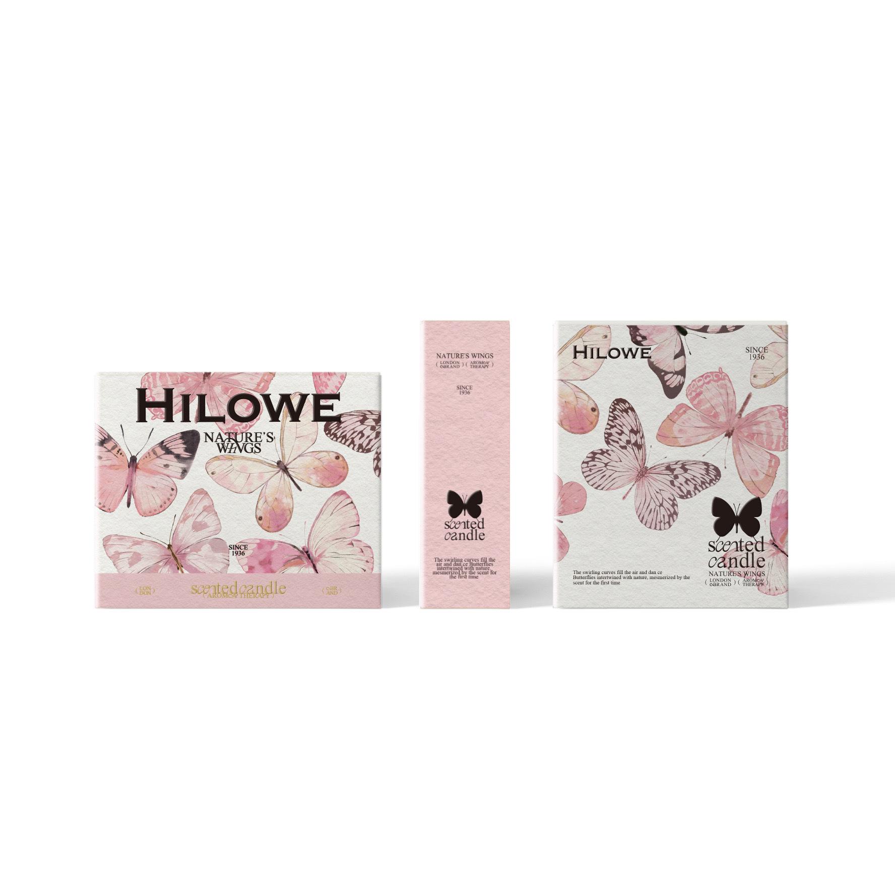 Xiluowei Fragrant Butterfly Candle - Elegant Gift for Weddings, Birthdays, Bridesmaids, and Groomsmen