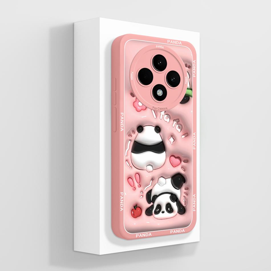 For Oppo Reno 12F Case Artistic Style Full Coverage Anti Drop Funda For Oppo Reno12 F 4G 5G Soft Liquid Phone Back Covers Coque