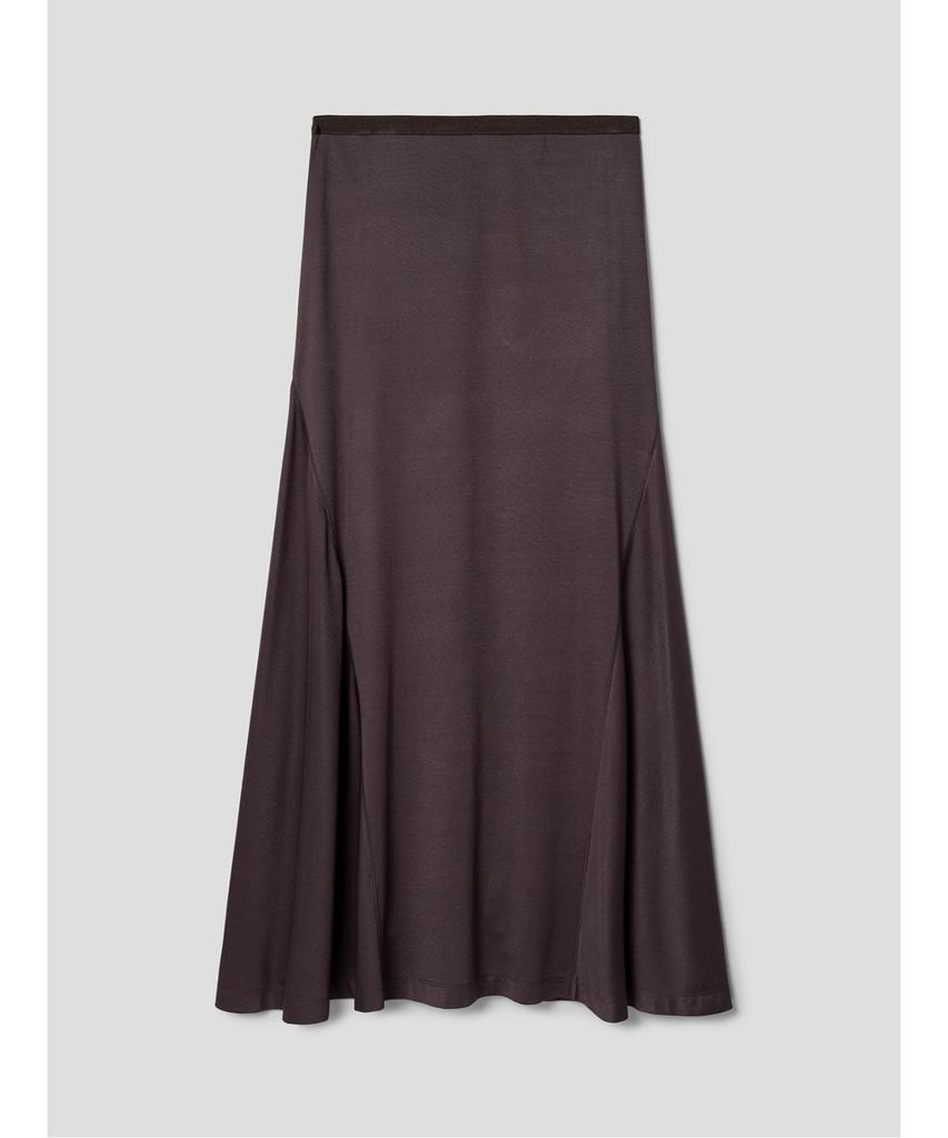 Anggae Gabrielle Aline Long Skirt Brown