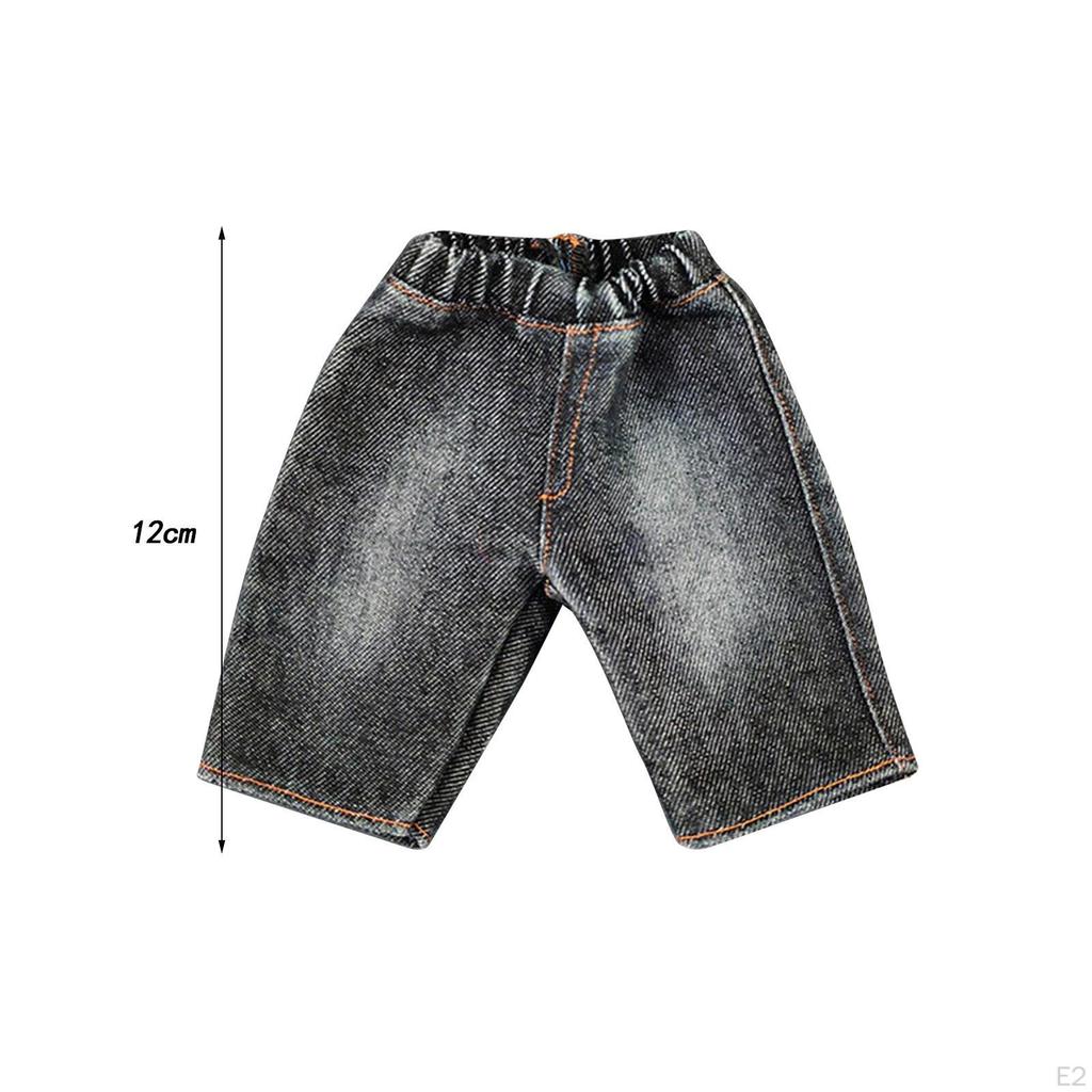 1/6 Male Short Pants, Miniature Clothing Handmade Doll Clothes, Costume for 12 inch Dress up