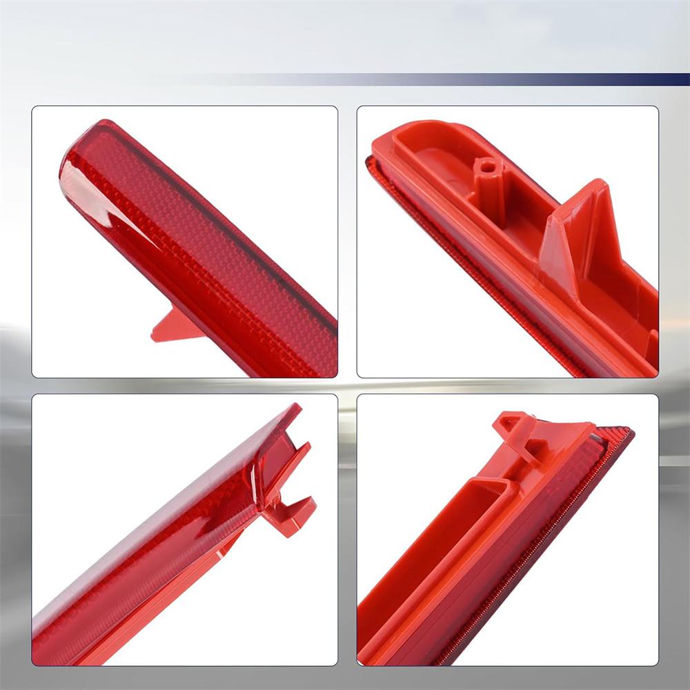 Right Rear Side Reflector Bumper Trim Red Fit For Acura MDX 2010 2011 2012 2013