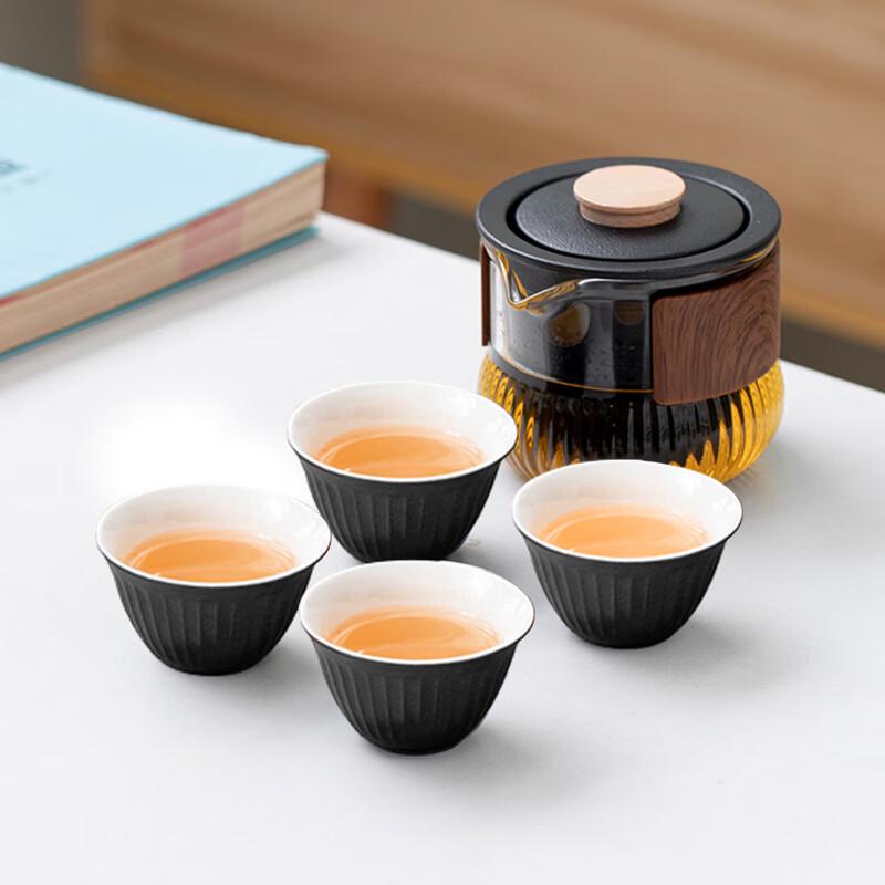 DARUNYAO Portable Ceramic Tea Set