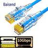 Cable de parcheo Ethernet Bosende CAT6A 10 Gigabit Delgado