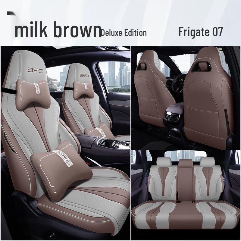 BYD Frigate 07 All-Season Leather Seat Cover for Five Seats