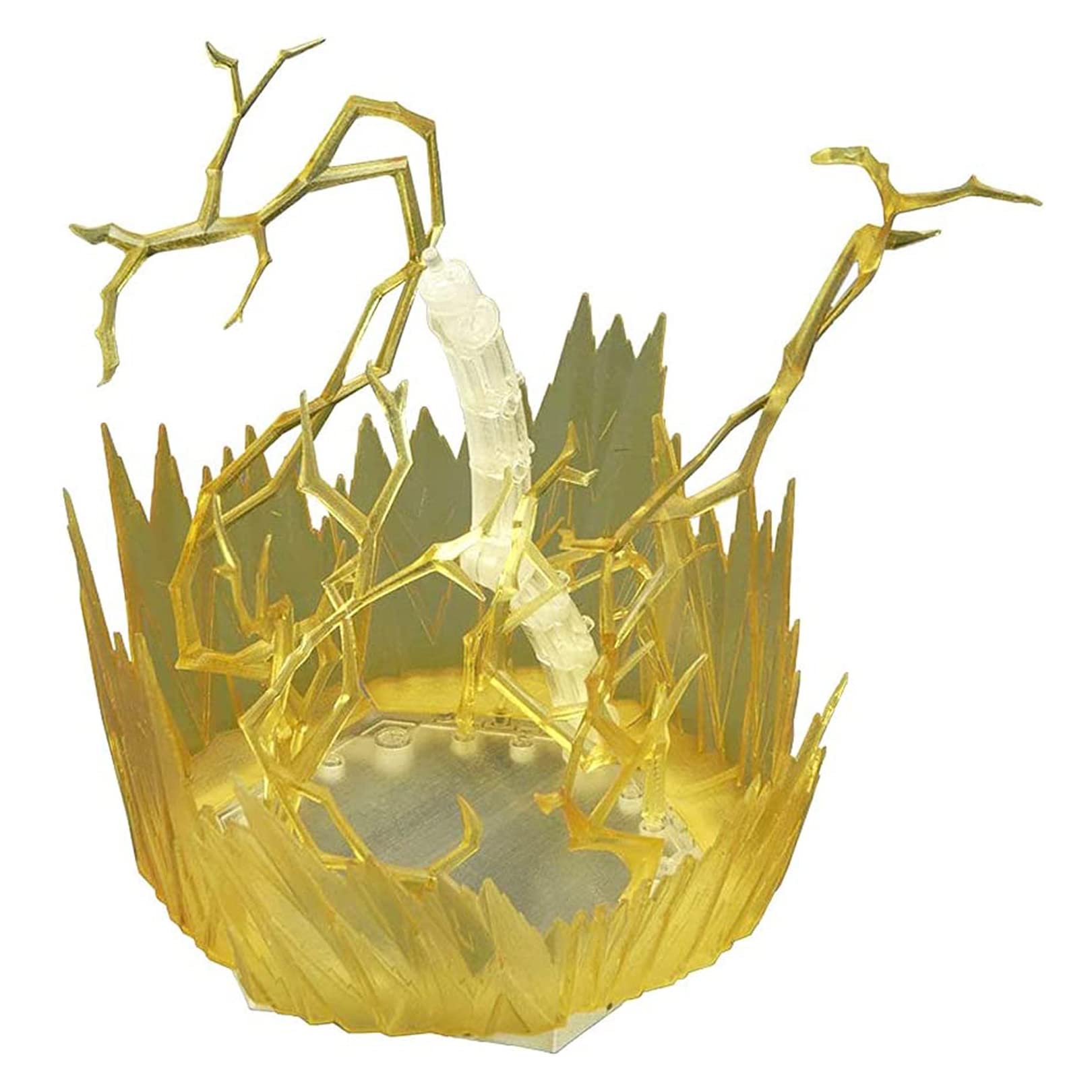 

sac taske soul stage пластиковая модель фигурка эффект аура части пламя молния постамент (желтый)