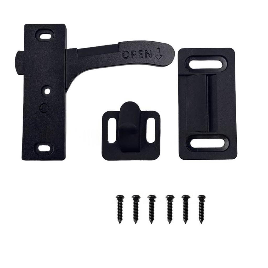 Aluminum RV Screen Door Latch Handle Right-Hand Replacement Kit Suitable for Travel Trailers Campers and RVs | Interior RV Accessories | Alumi