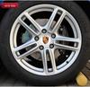 Compatible Porsche Wheel Caps for Cayenne, 911, Panamera, Macan - Color Logo Center Tire Caps